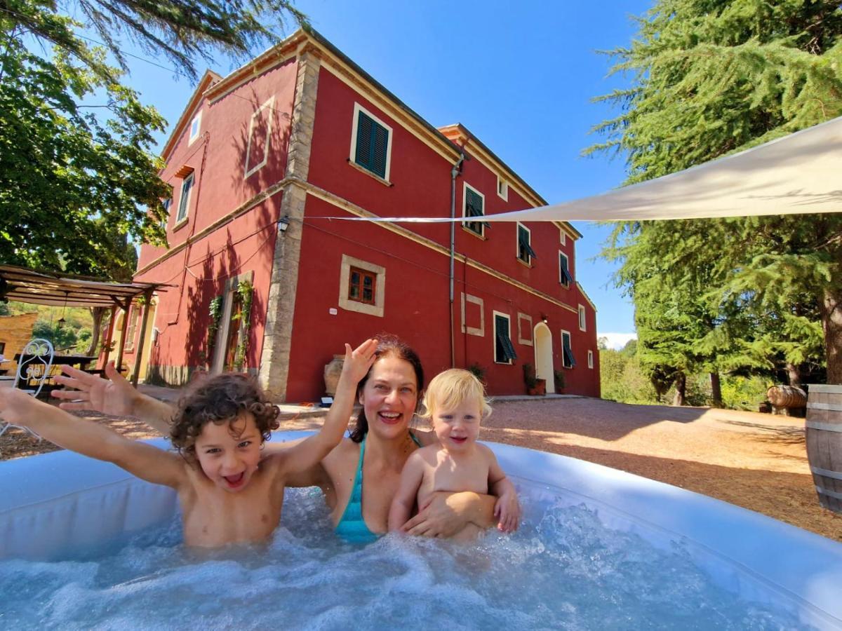 Piccola Casa Toscana Con Giardino Con Vista Mozzafiato Podere Cordicella 外观 照片